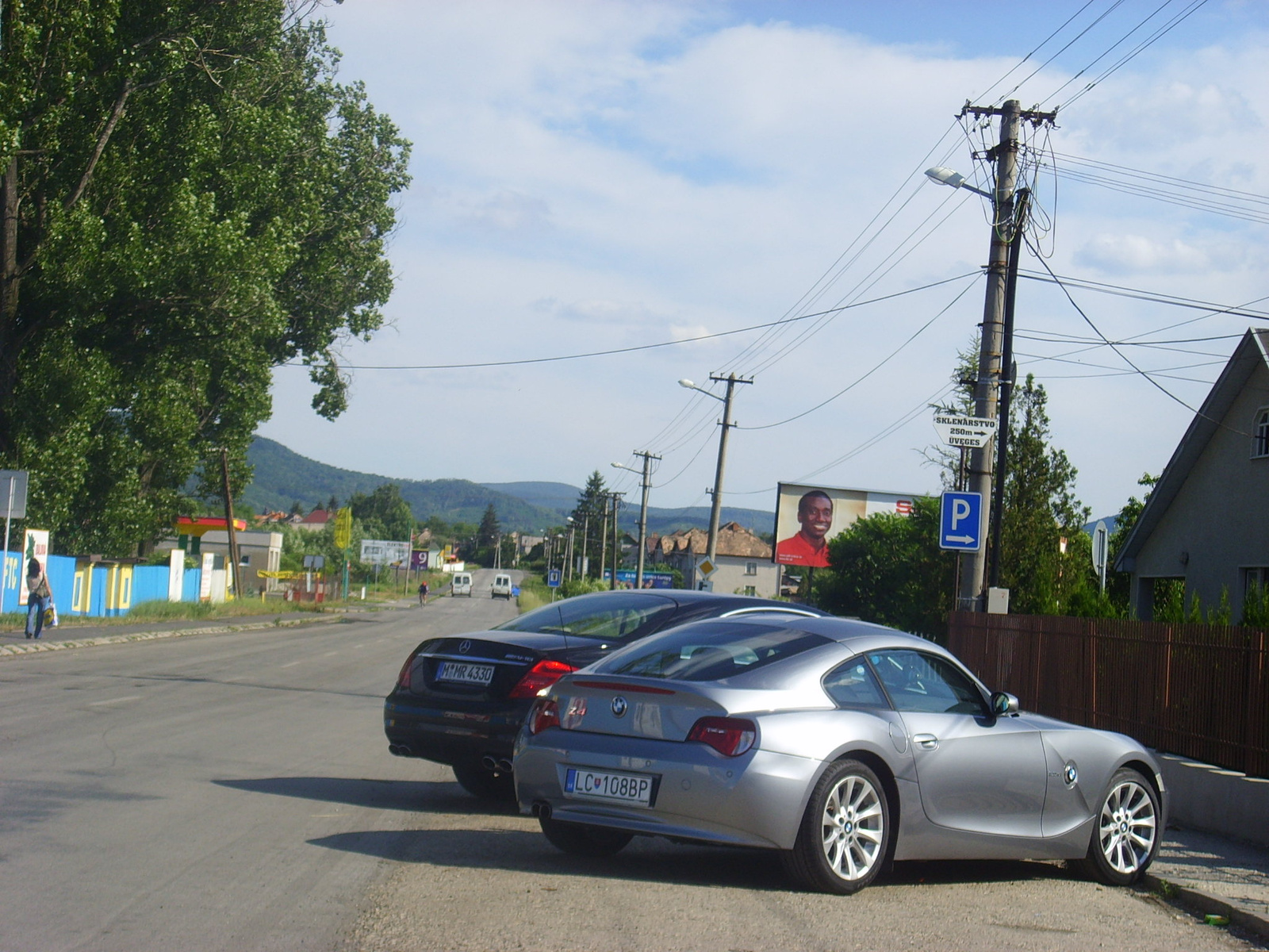 BMW Z4 coupé....CL 63 AMG