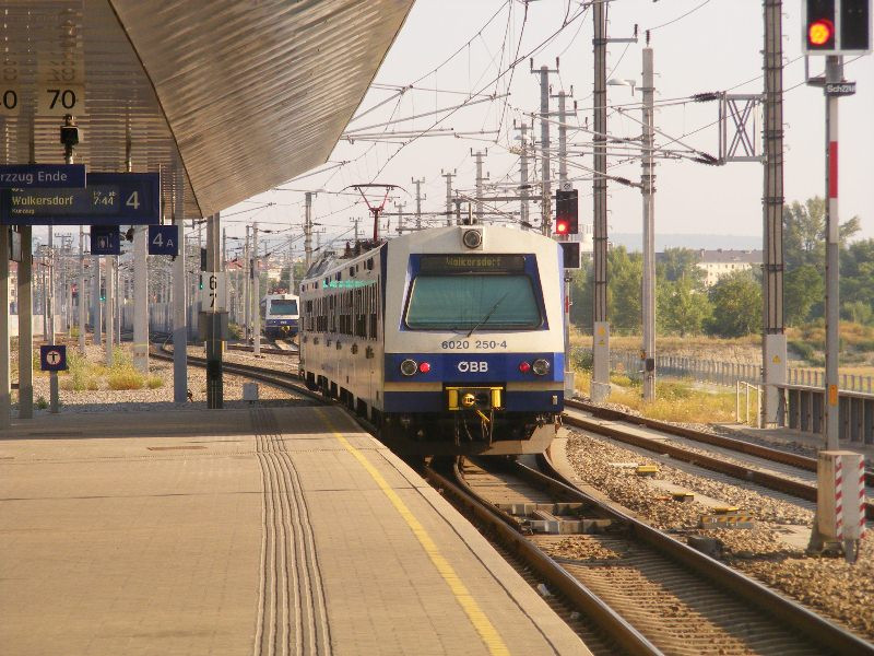 Praterstern egy S-bahnnal