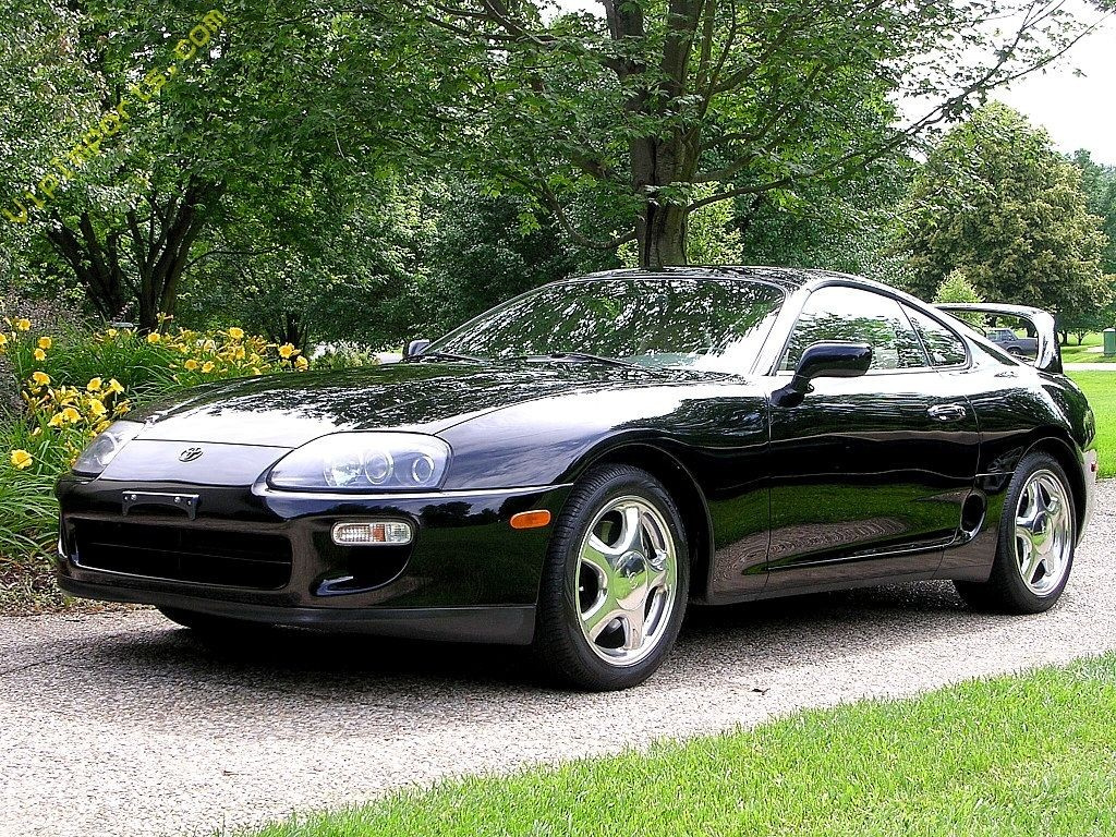 Black toyota supra