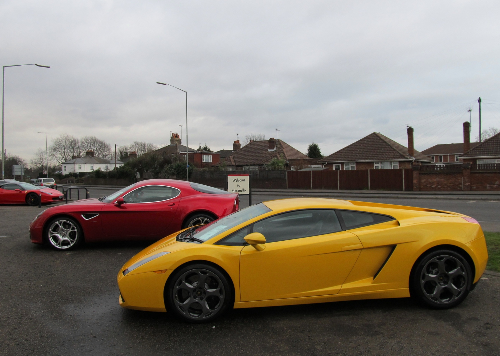 Lamborghini Gallardo - Alfa Romeo 8C Competizione