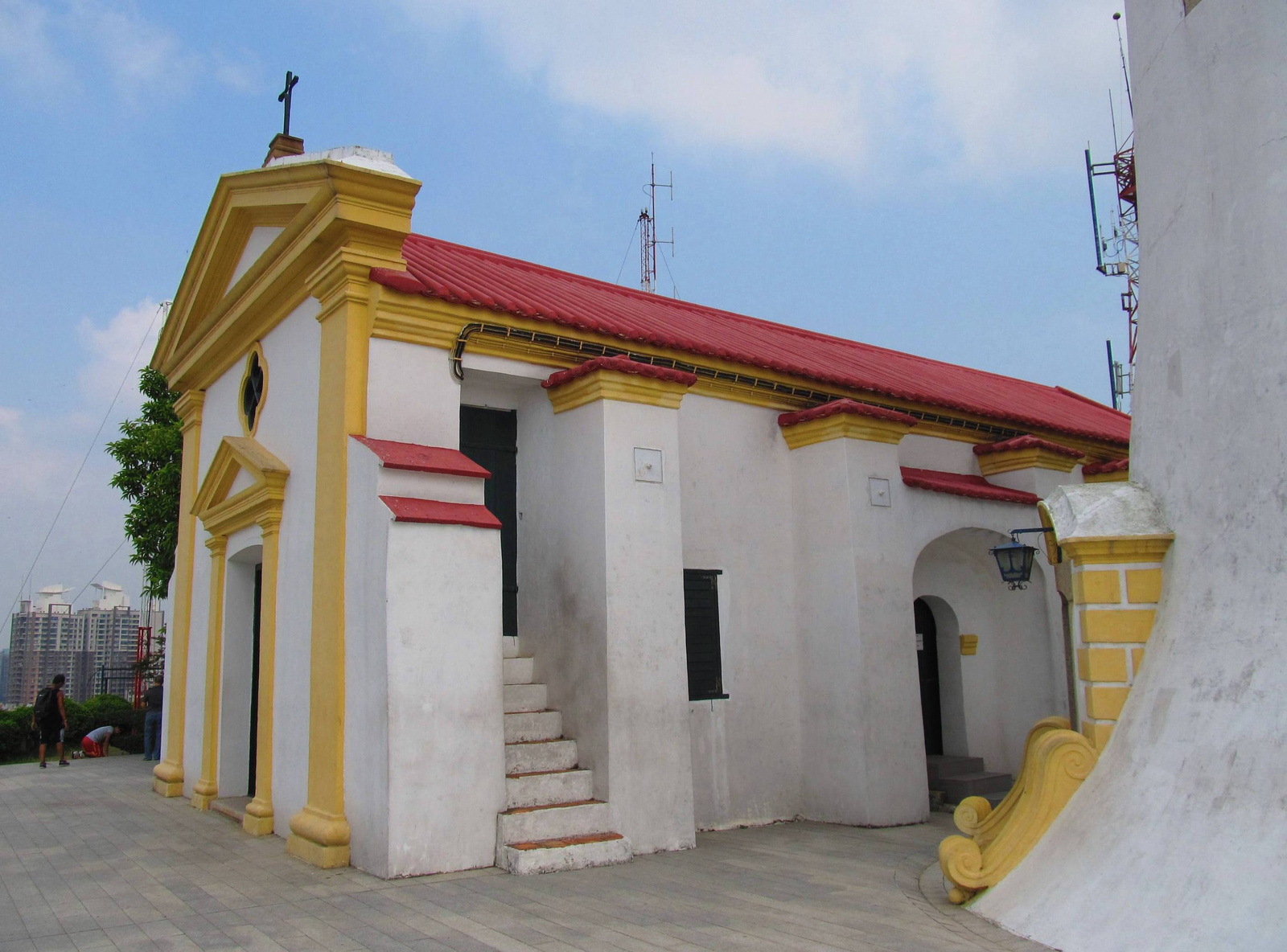 Templom a Guia-erődben