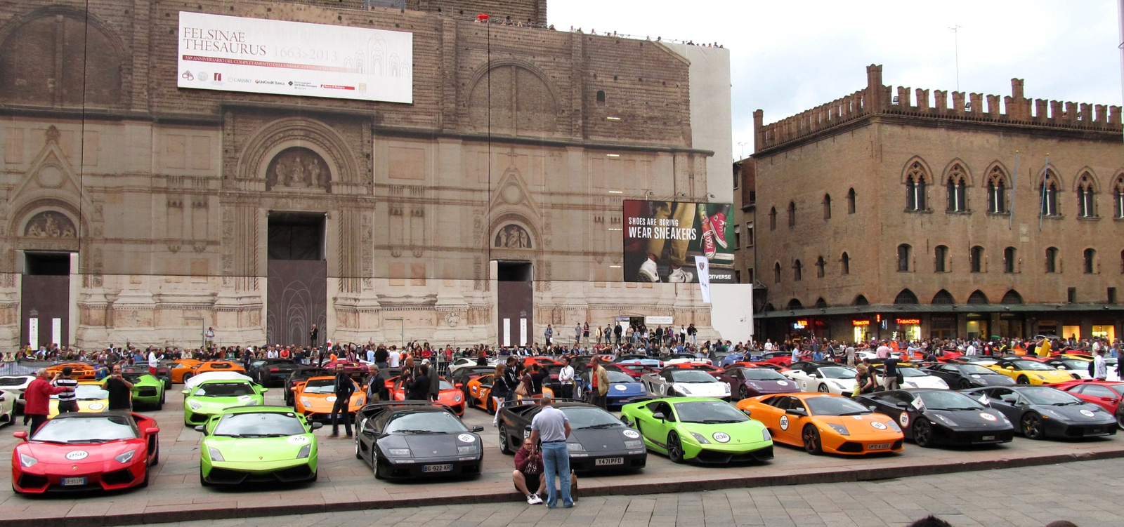 Lamborghini 50. évforduló, Bologna