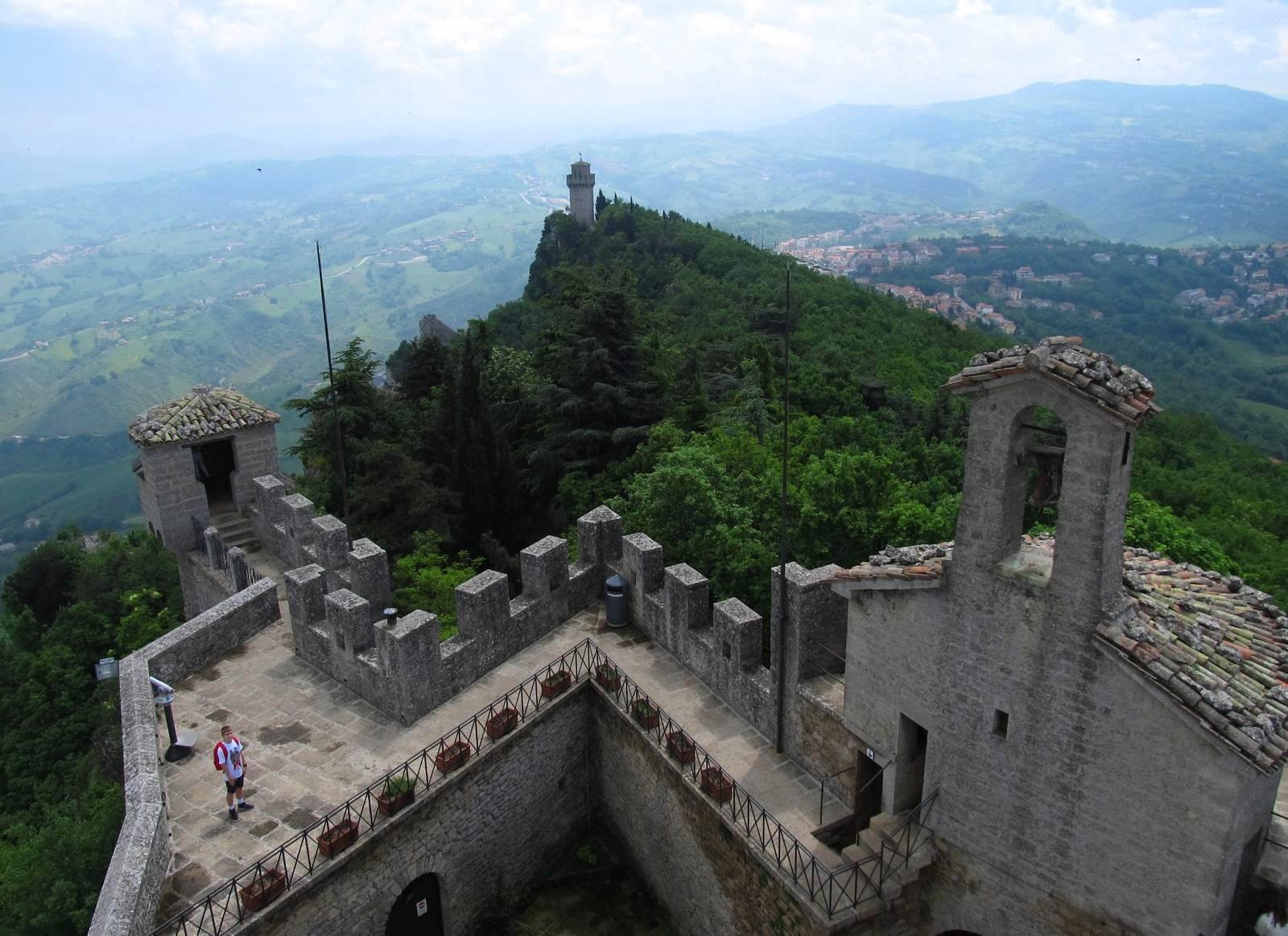 San Marino tetején