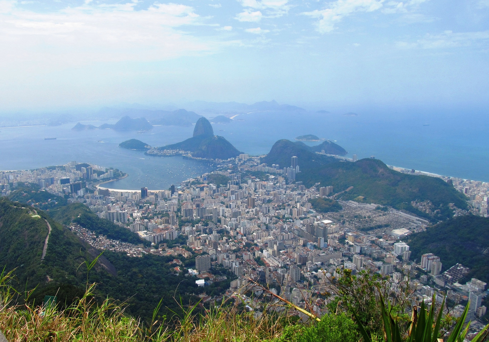 Rio látképe a Corcovado-ról