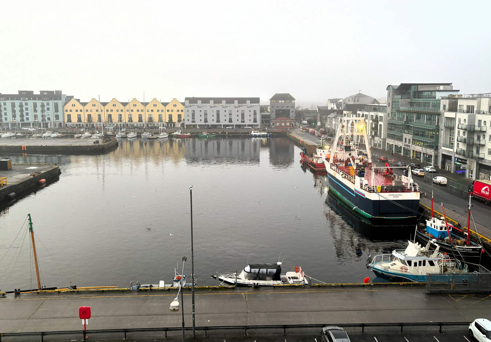 Kikötő Galwayben