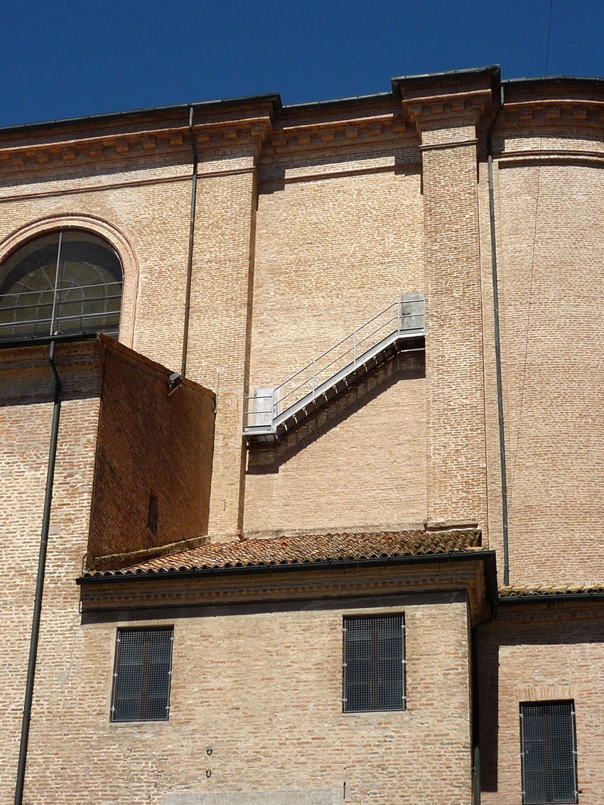 Comacchio - Lépcső honnan hová?