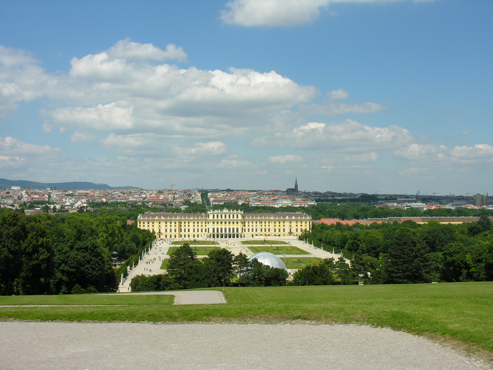 Látkép - Schönbrunn