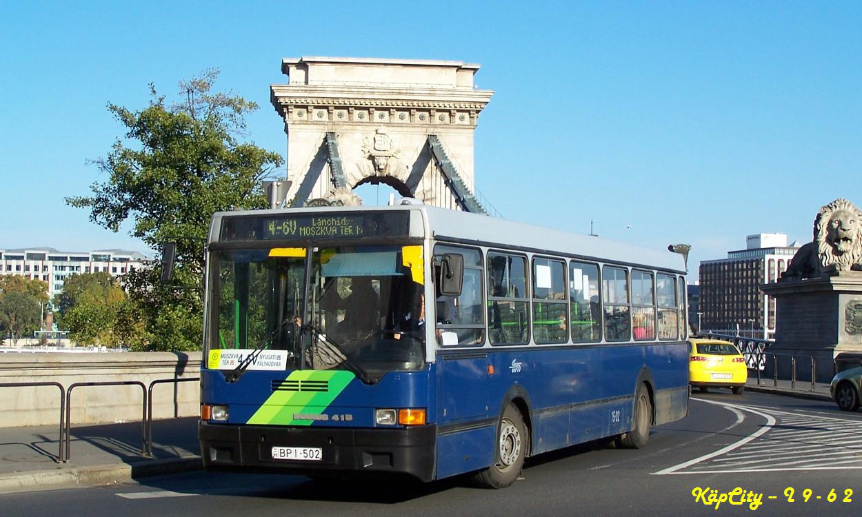 BPI-502 - 4-6V (Clark Ádám tér)