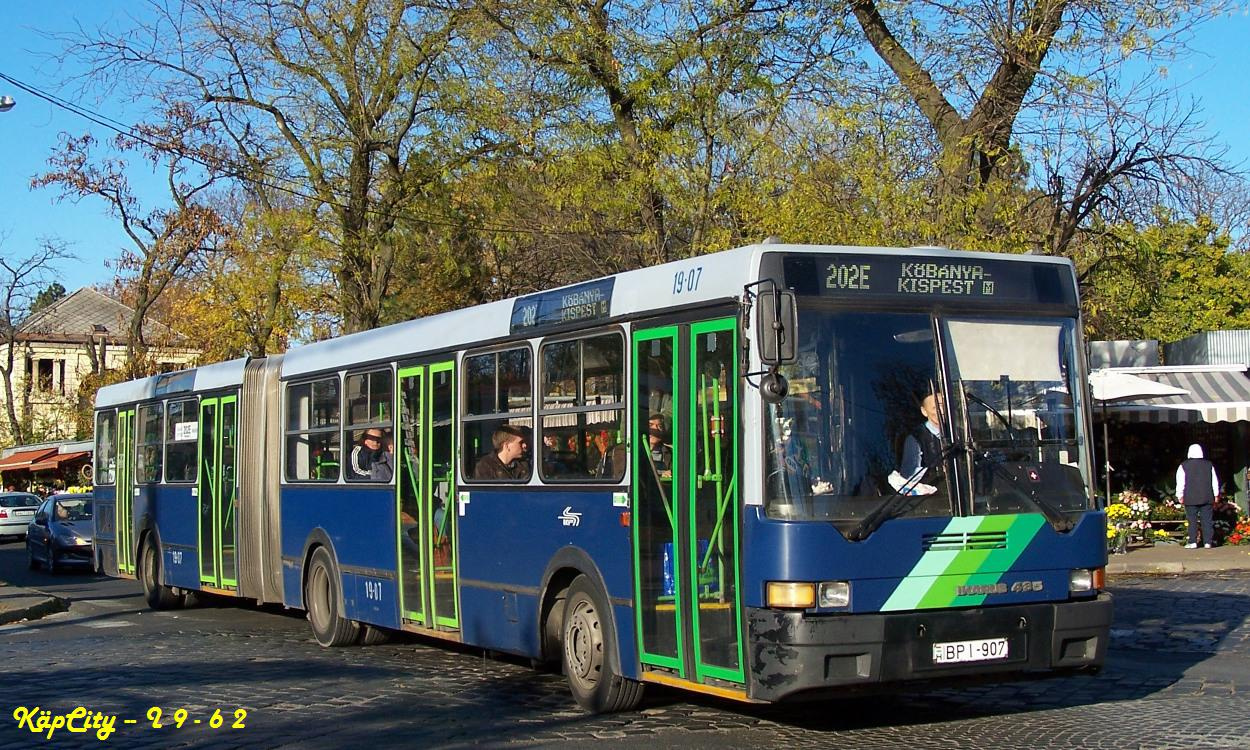 BPI-907 - 202E (Új Köztemető, főbejárat)