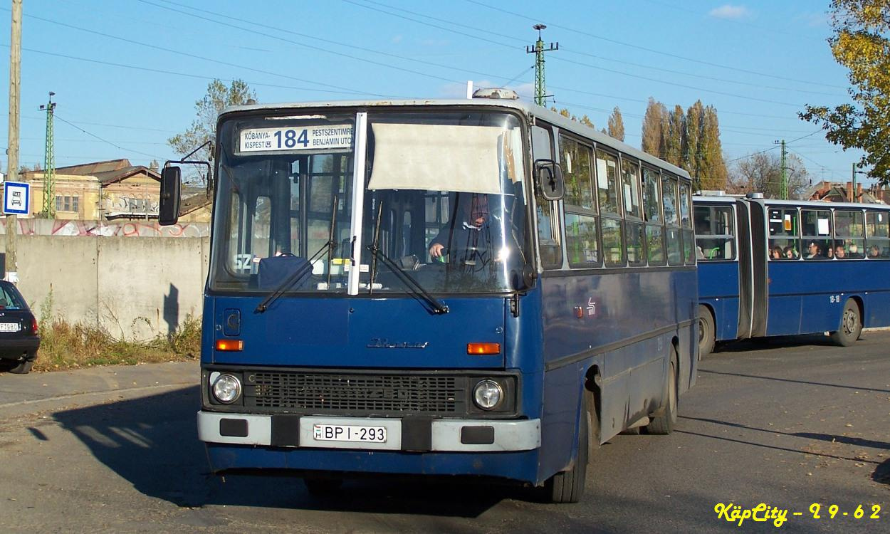 BPI-293 - 184 (Kőbánya-Kispest)