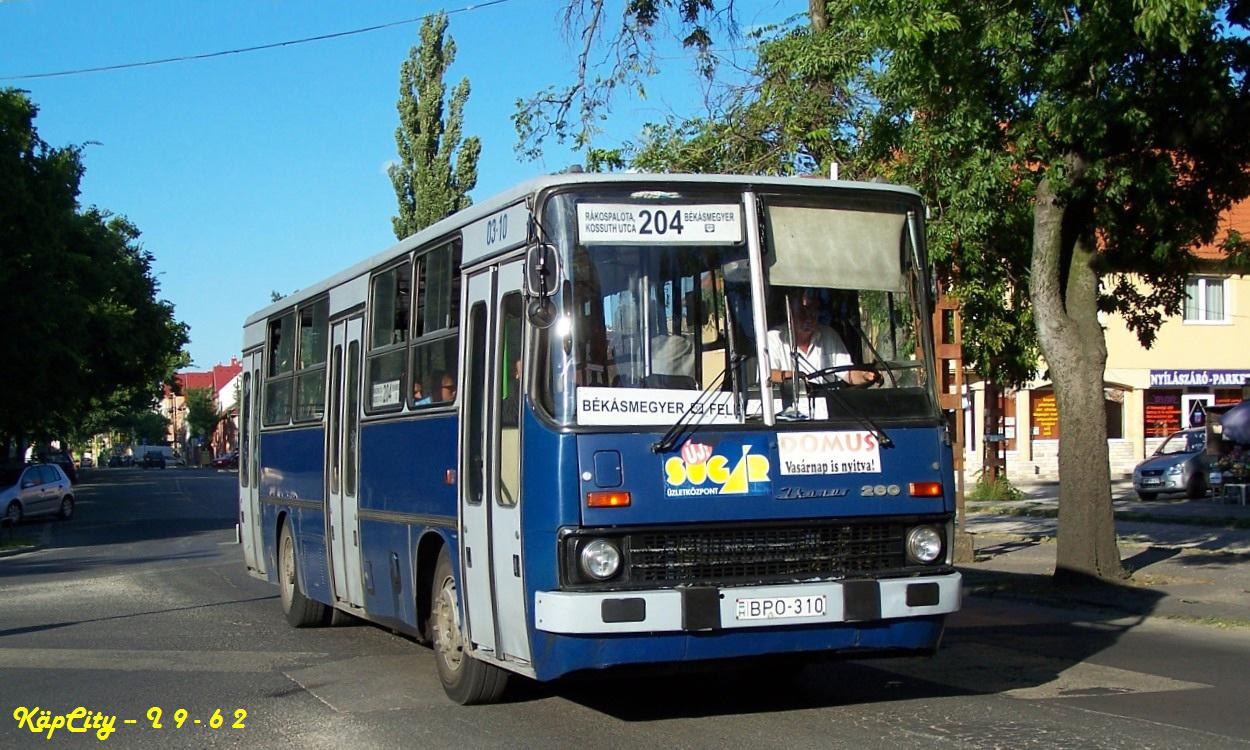 BPO-310 - 204 (Széchenyi tér)