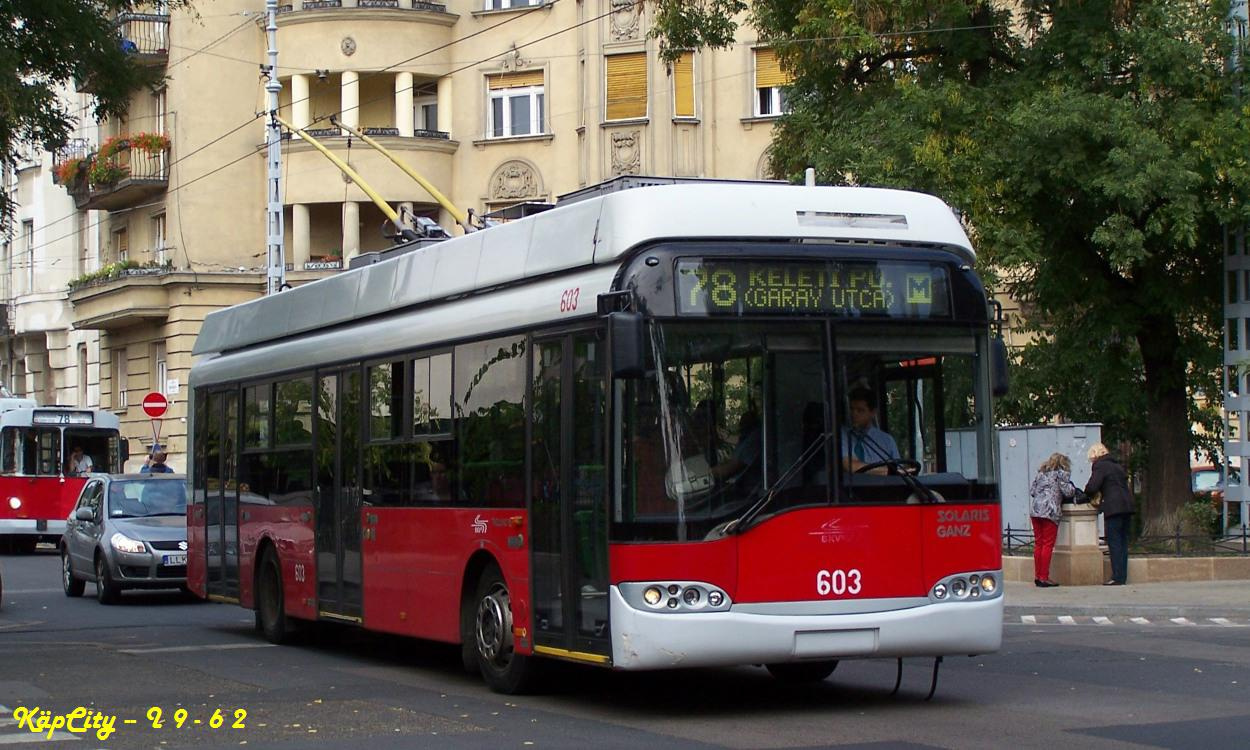 603 - 78 (Bethlen Gábor utca)