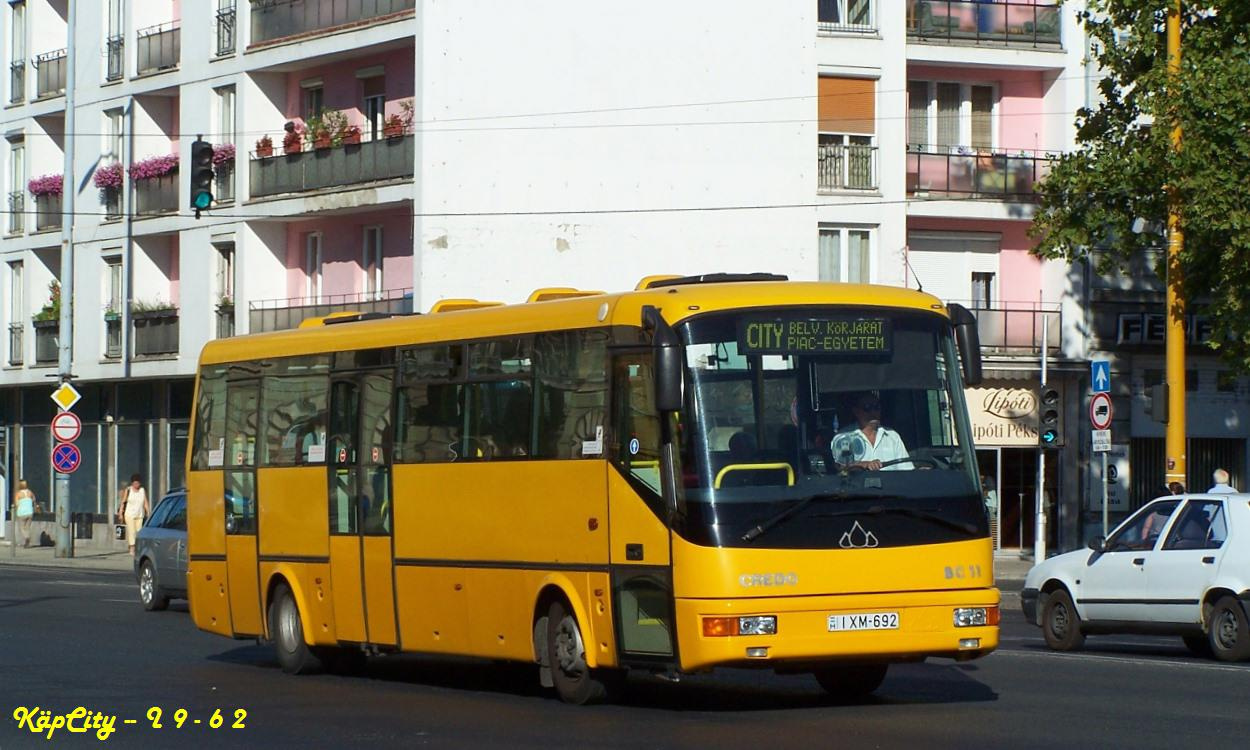 IXM-692 - CITY (Szent István út)