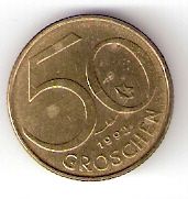 50 groschen 1992