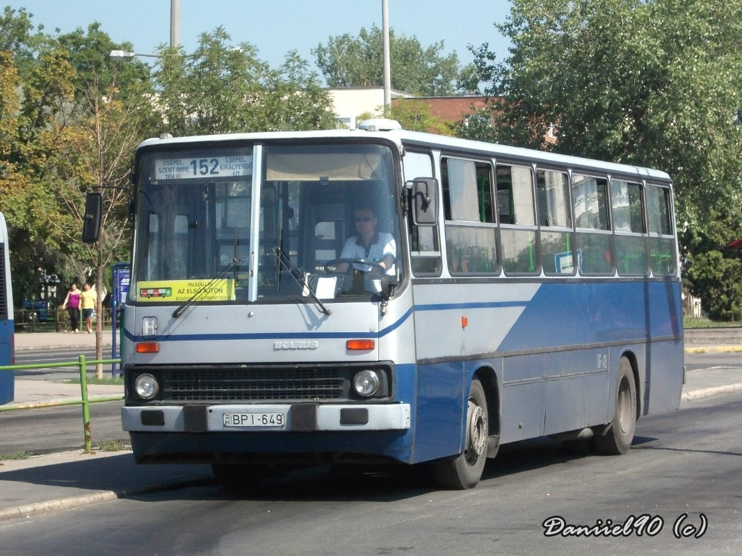 BPI-649, Ikarus 260 (Csepel, Szent Imre tér)