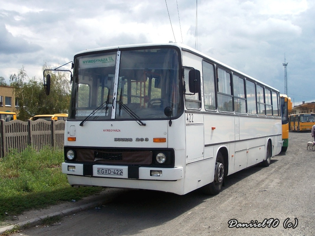 GXD-422, Ikarus 263 (Nyíregyháza, autóbuszállomás)