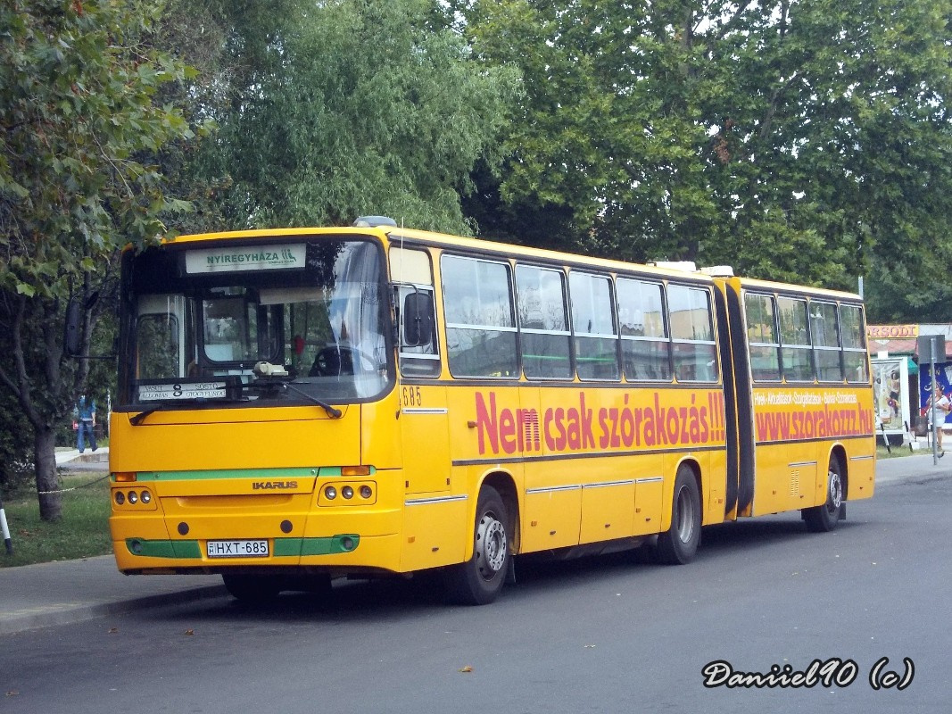 HXT-685, Ikarus C80 (Nyíregyháza, vasútállomás)