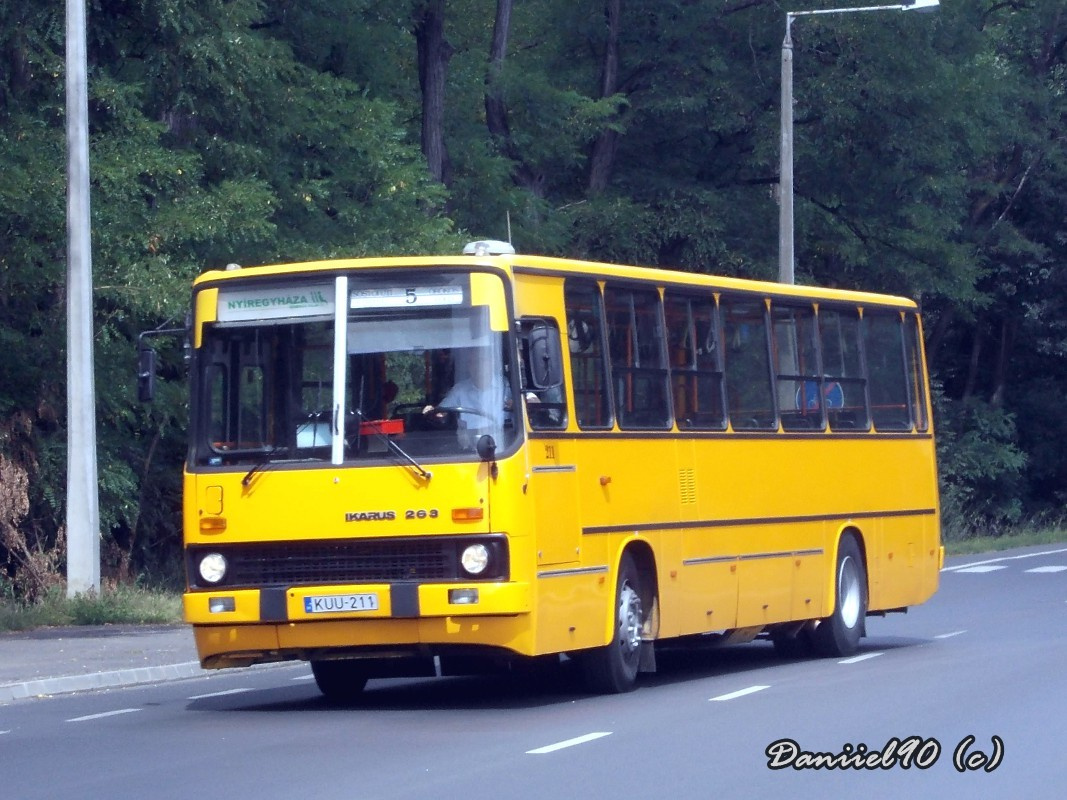 KUU-211, Ikarus 263 (Nyíregyháza, Sóstó)