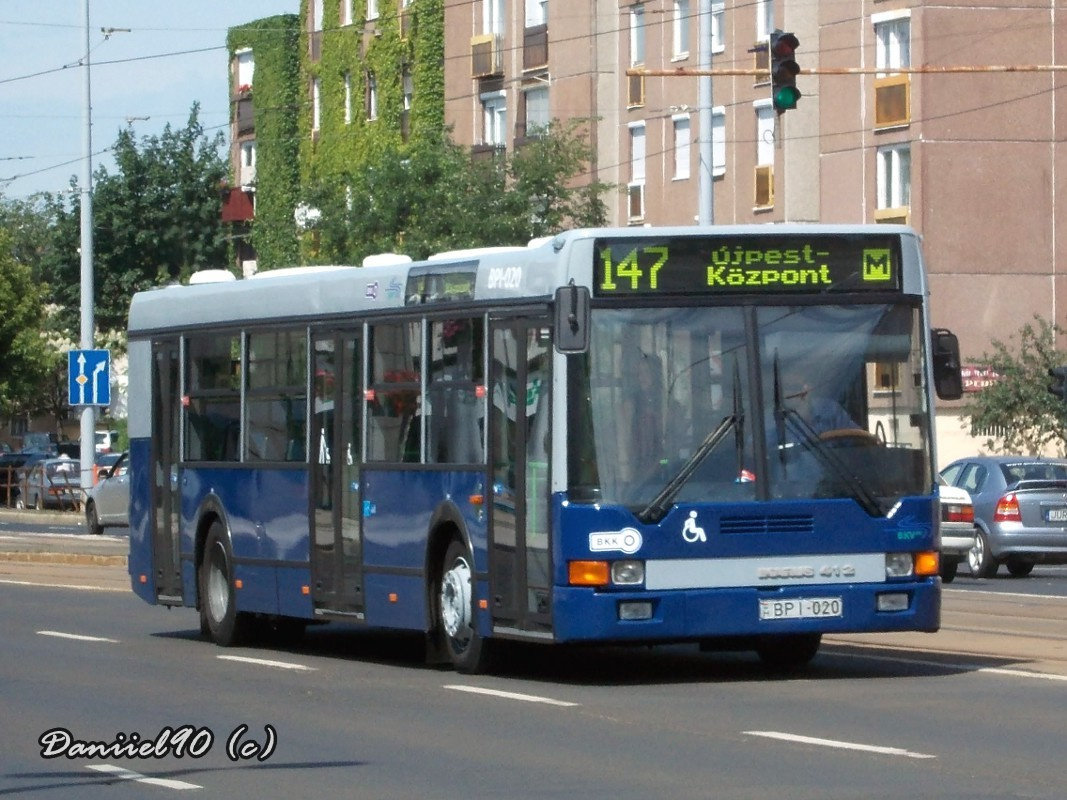 BPI-020, Ikarus 412 (Újpest-központ)