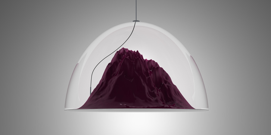 mountain landscape lamp by Dima Loginoff6