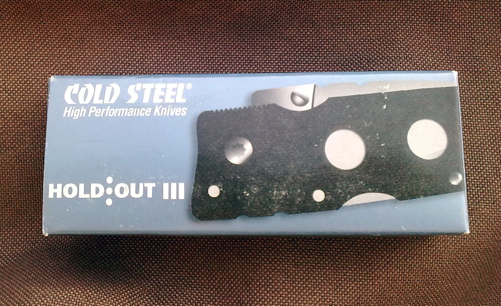 Cold Steel Hold Out III gen 1 AUS8 blade steel (1)