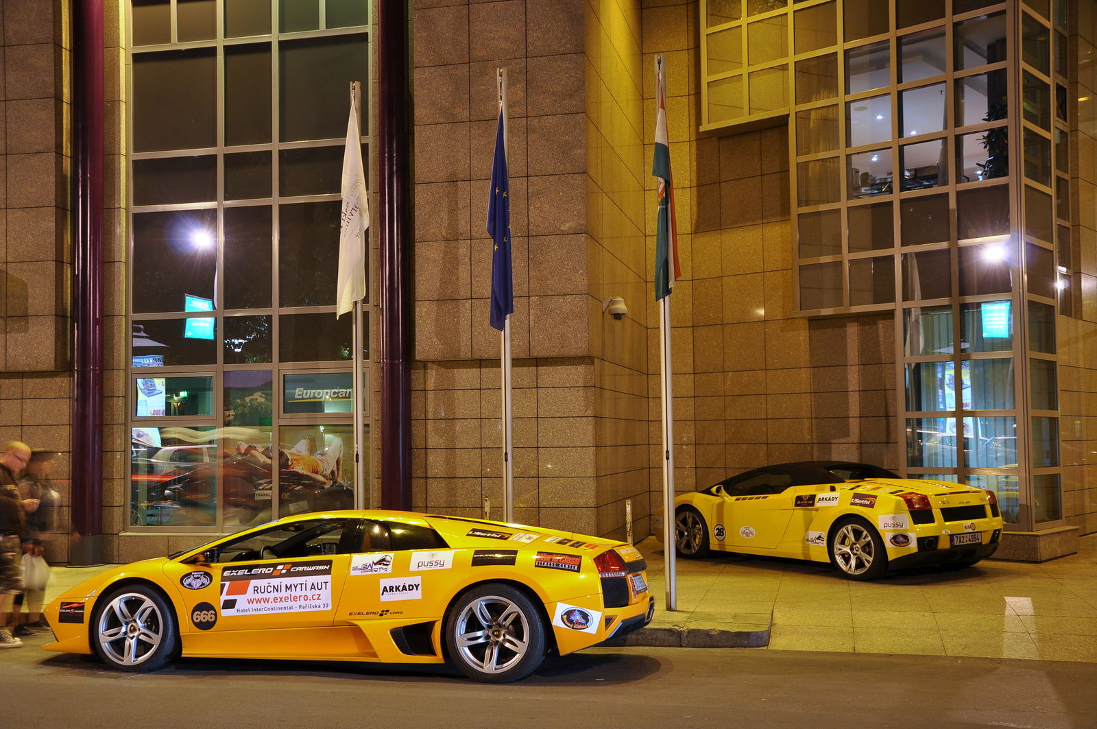 Dupla 222 LP640 &amp; Gallardo Spyder