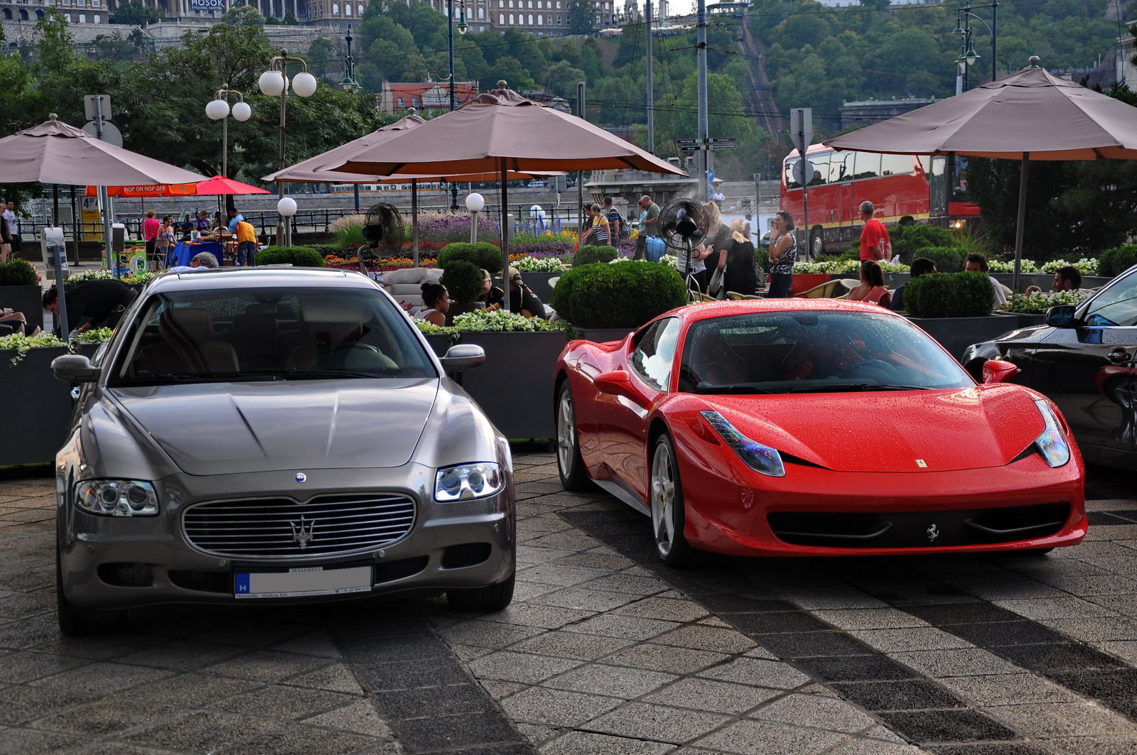 Dupla 265 Ferrari 458 &amp; Maserati Quattroporte