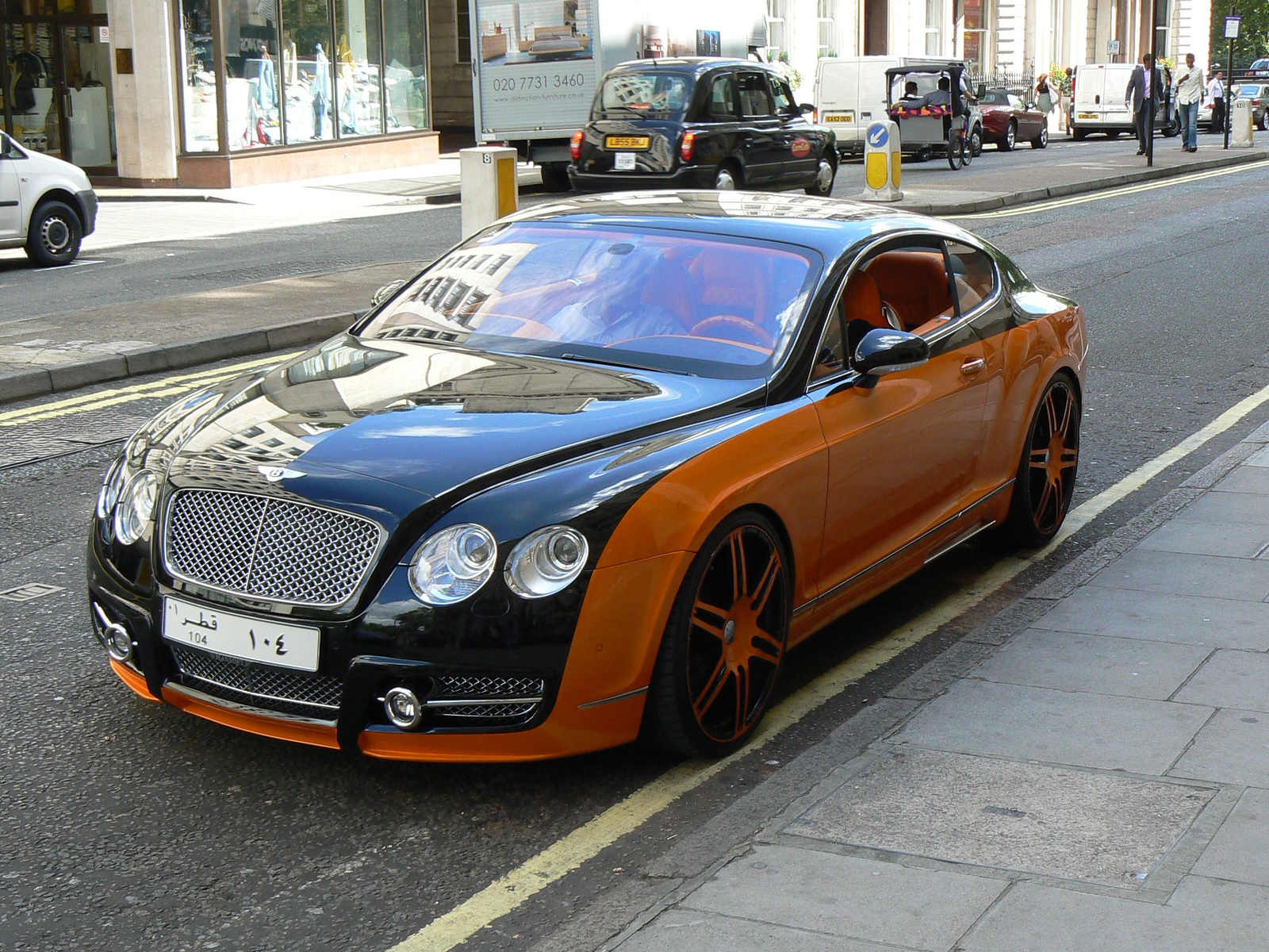 (3) Bentley Continental GT Mansory