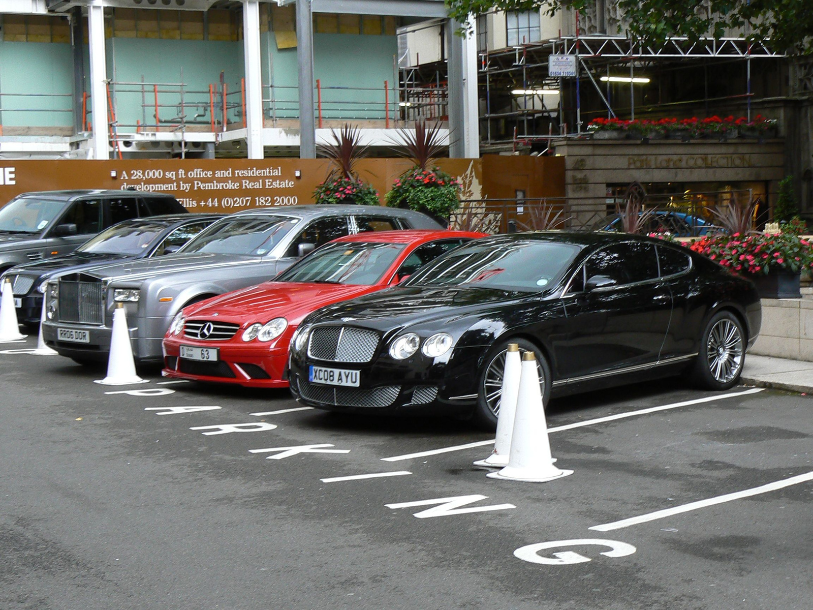 (5) Bentley Conti GT Speed & CLK AMG 63 & RR Phantom & Flying Sp