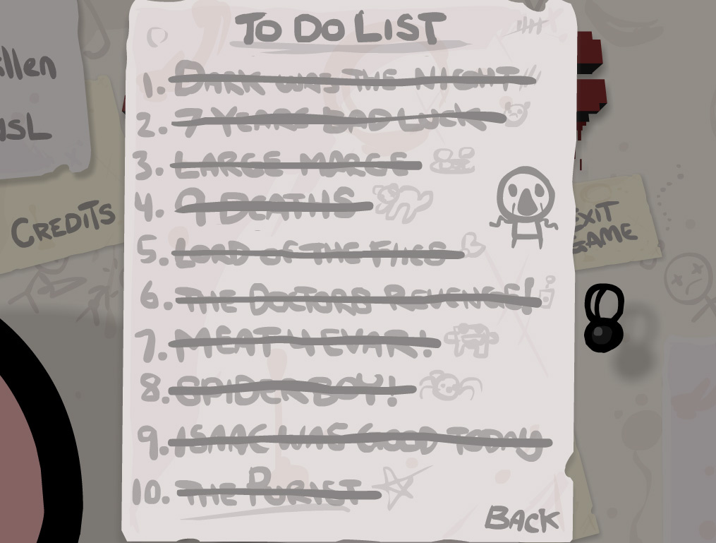 Isaac: Challenges completed!