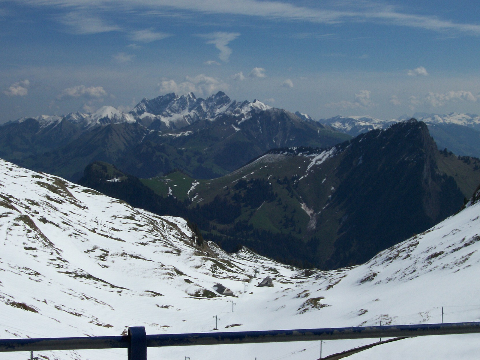 Kilátás a Jungfrau felé