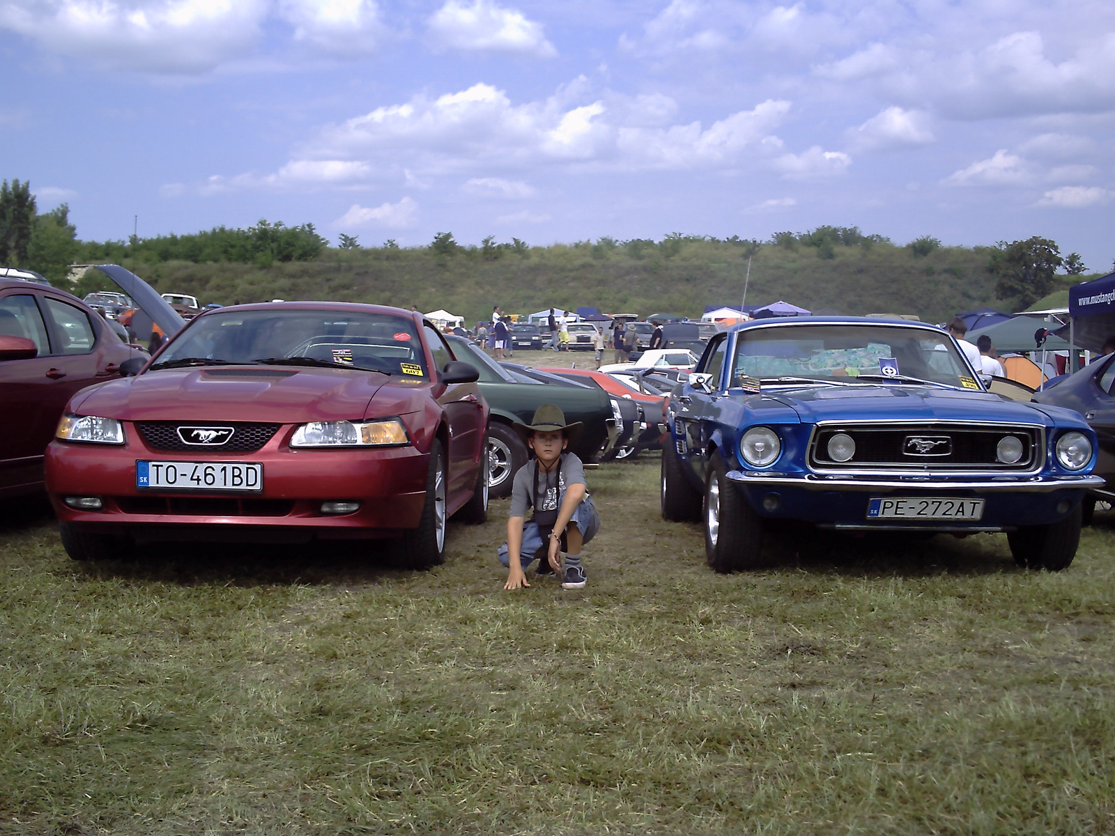 me and the two mustang