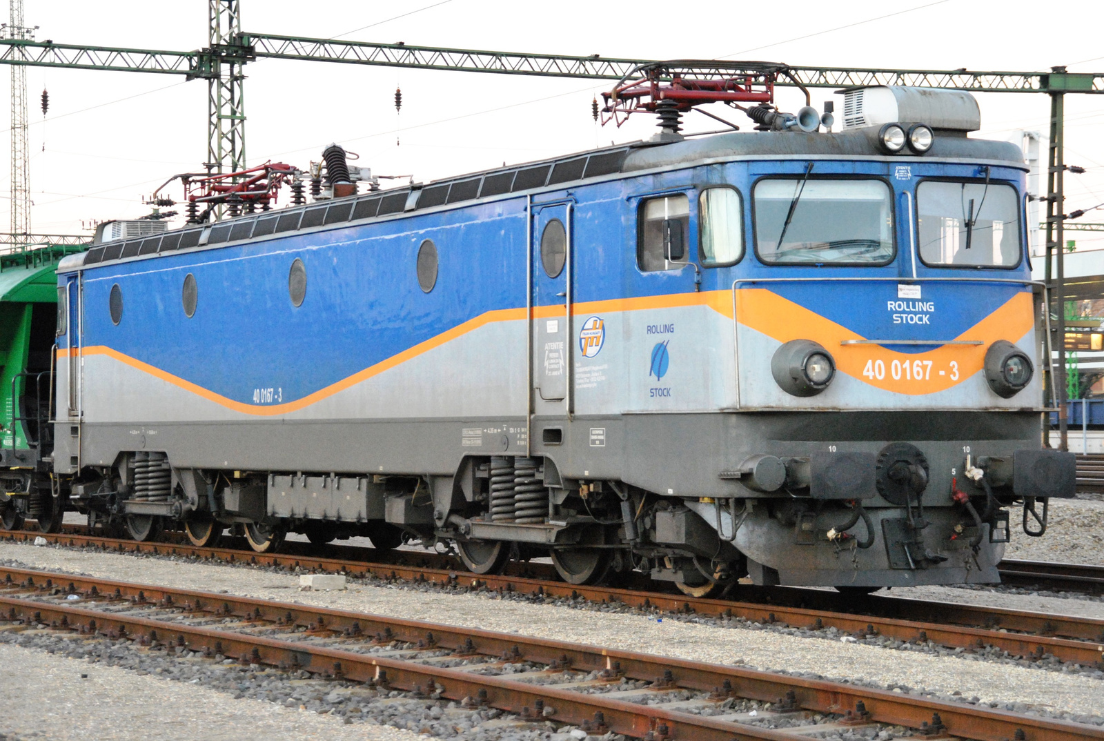 Train Hungary 40 0167-3