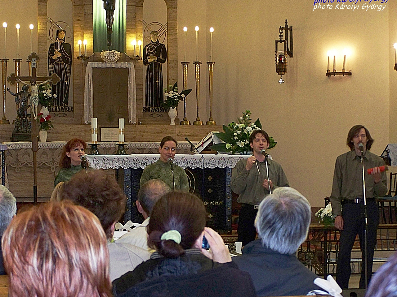 Salgótarjáni képek, gospel hangverseny a templomban