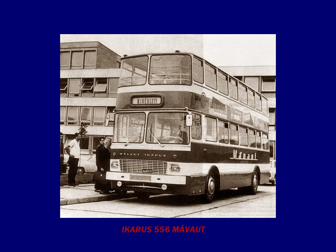 Magyar Busz, IKARUS 556 az első