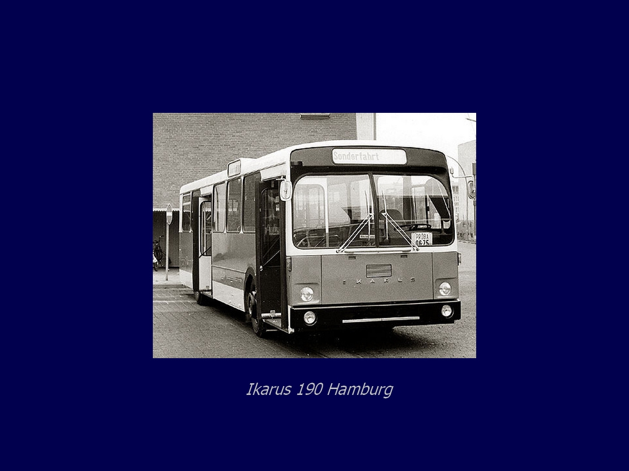 Magyar Busz, Ikarus 190 Hamburg