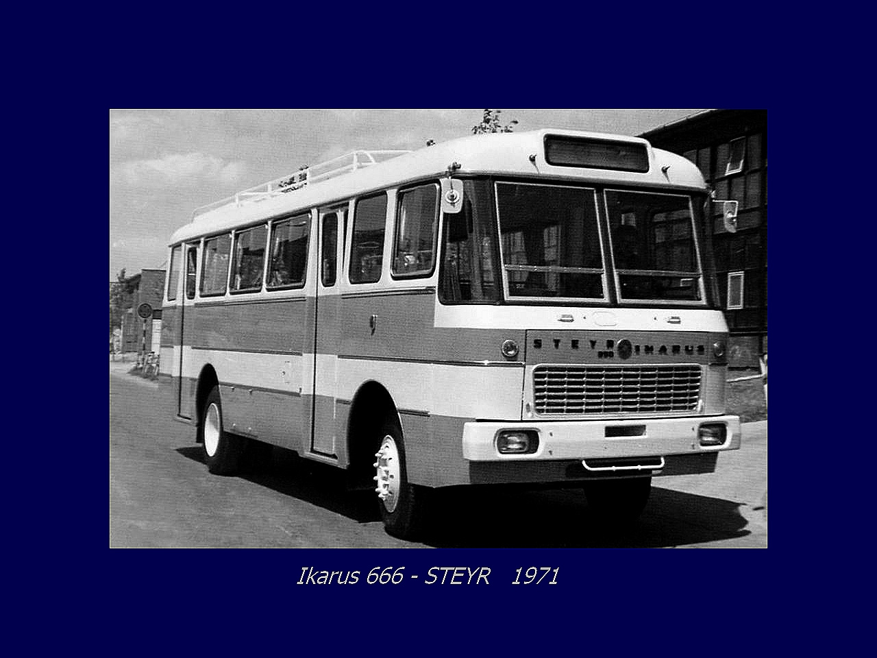 Magyar Busz, Ikarus 666 - STEYR 1971