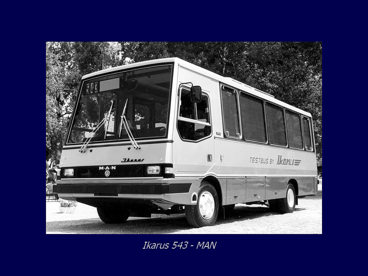 Magyar Busz, Ikarus 543 - MAN