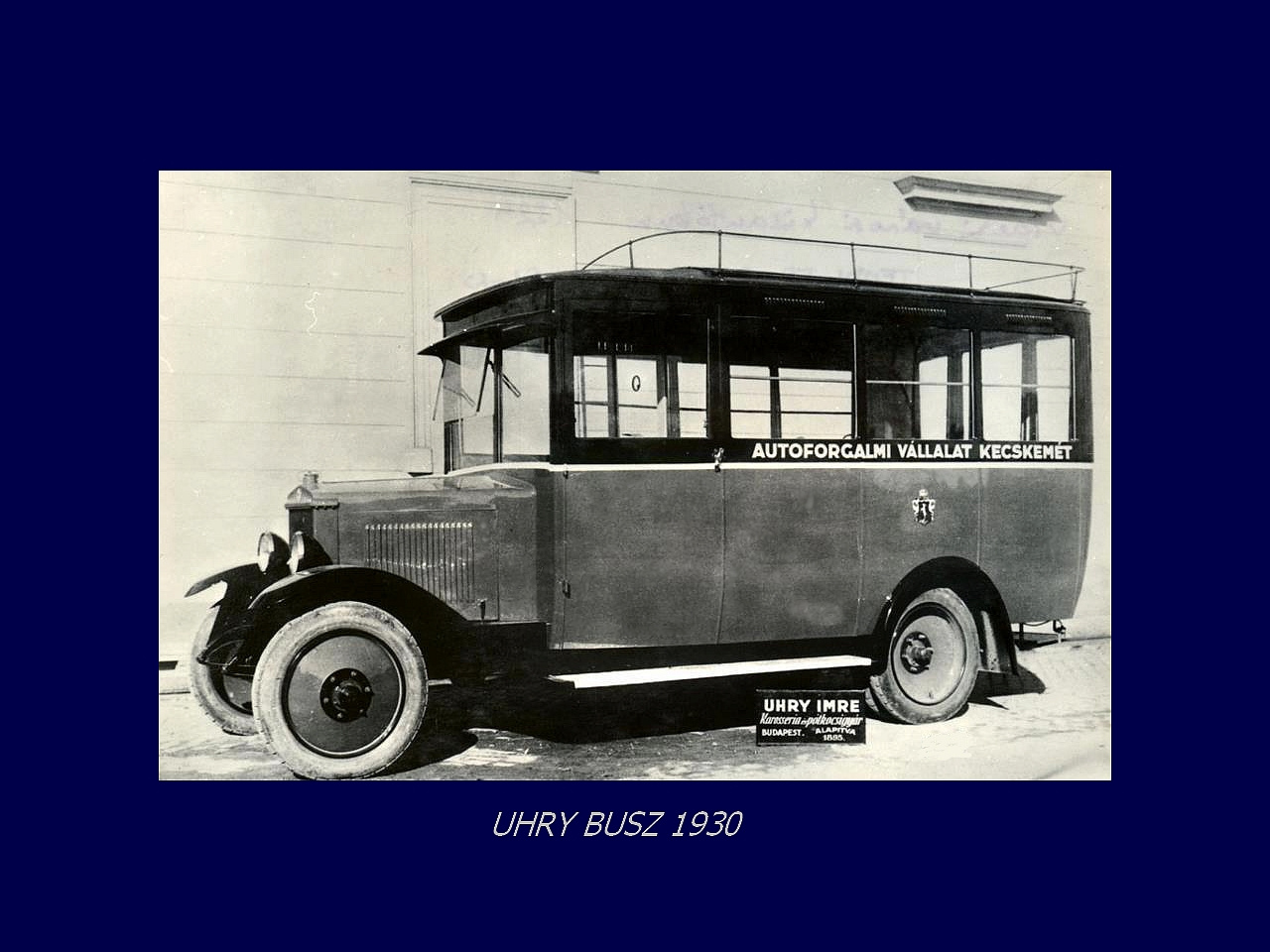 Magyar Busz, Ikarus őse 1930