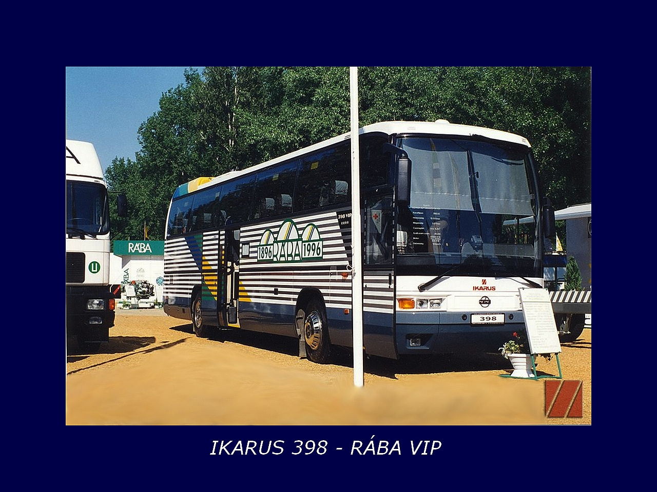 Magyar Busz, Ikarus 398 - RÁBA VIP