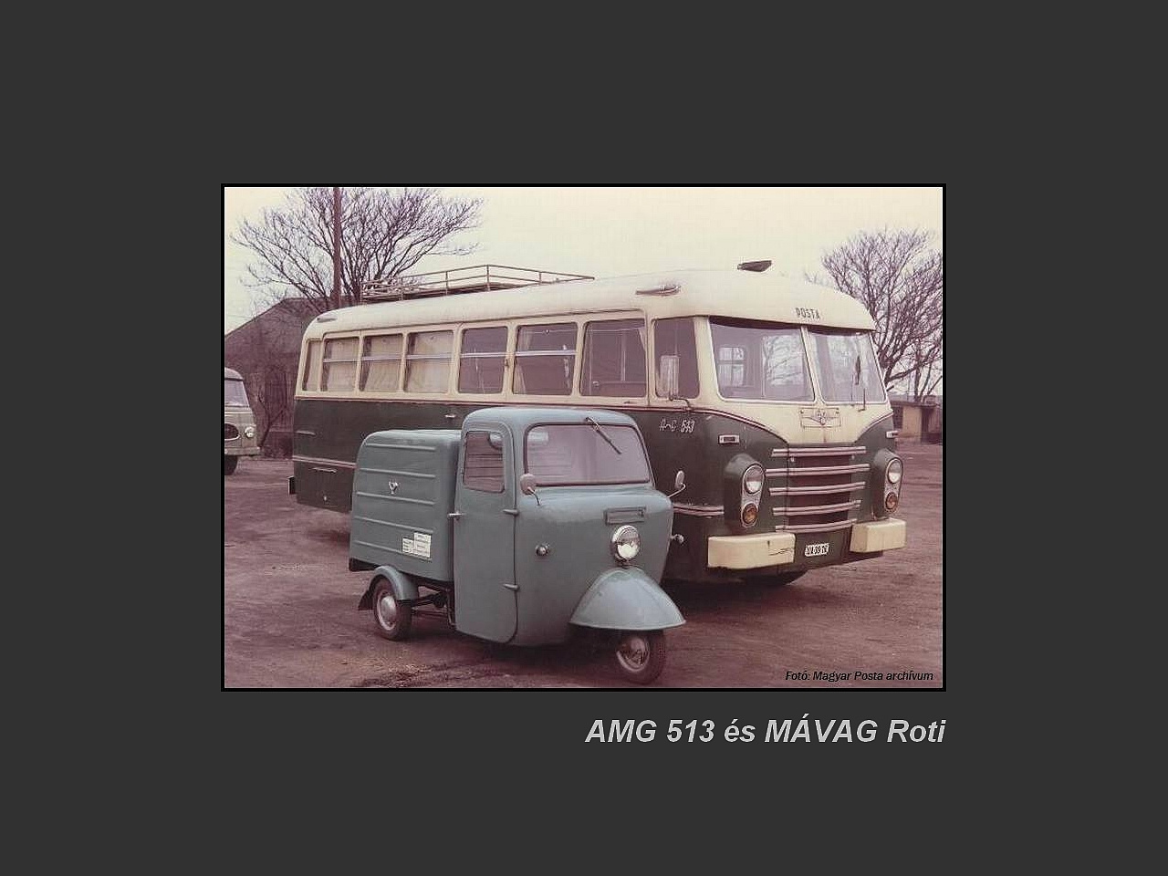 Magyar Busz, AMG 513 és MÁVAG Roti