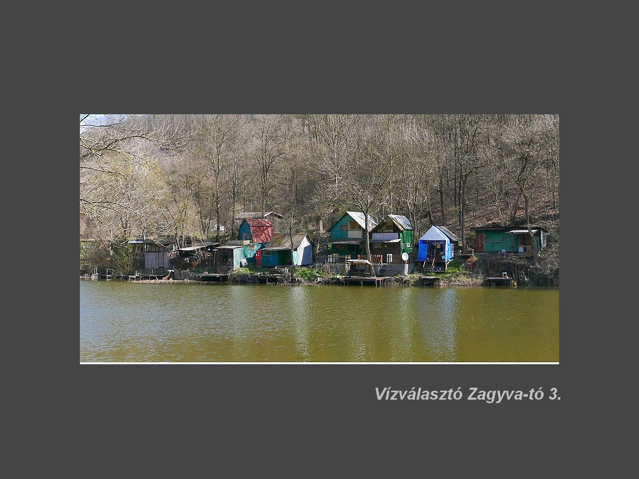 Salgótarjáni képek, Vízválasztó Zagyva-tó 3. stégek