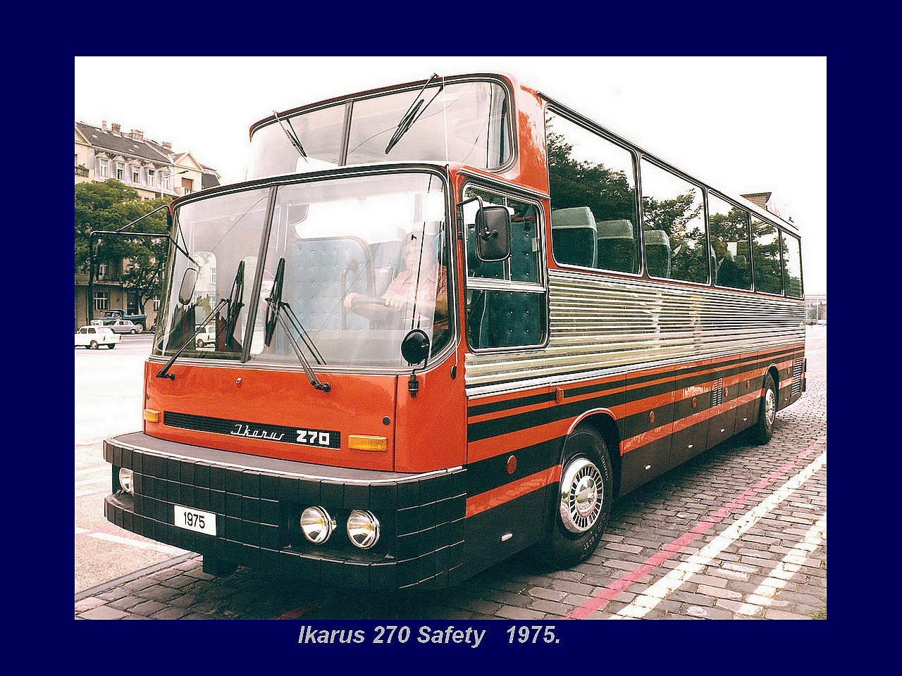 Magyar Busz, Ikarus 270 Safety 1975.