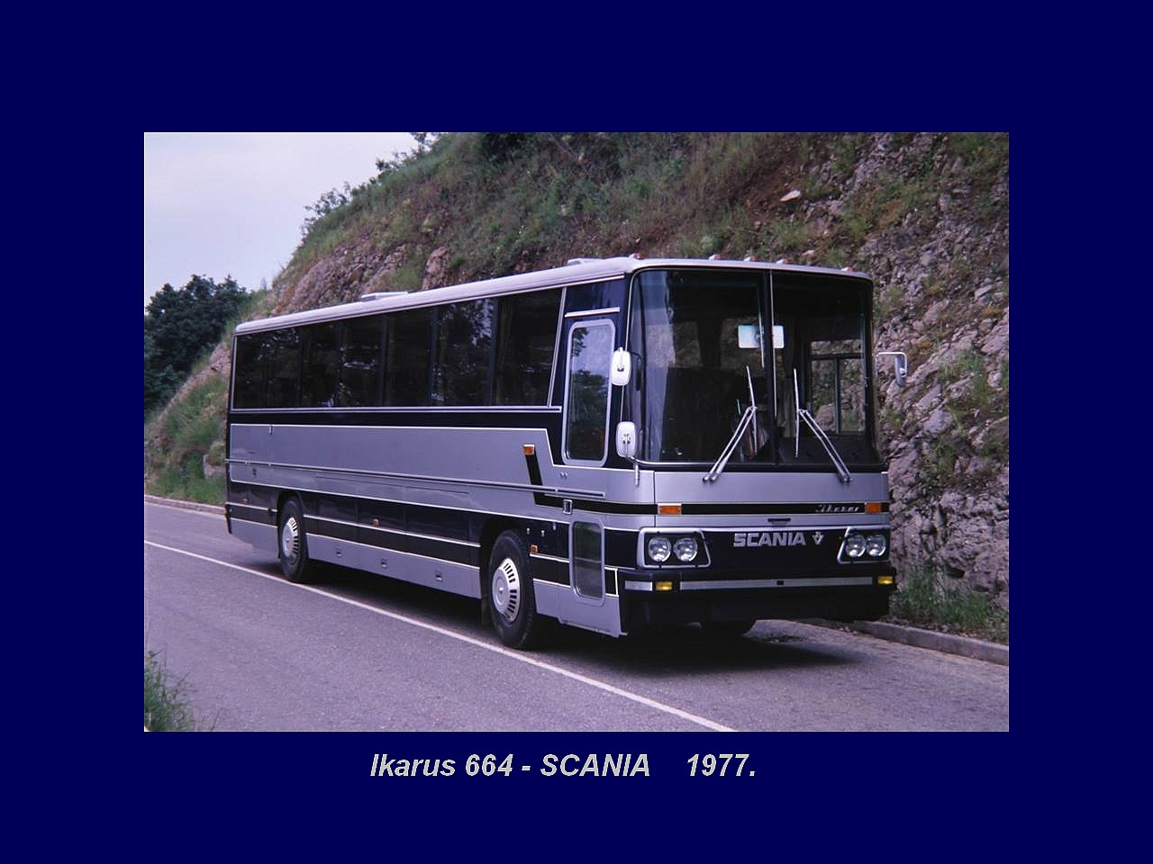 Magyar Busz, Ikarus 664 - SCANIA 1977.