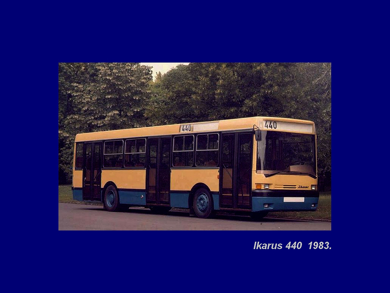 Magyar Busz, Ikarus 440 1983.