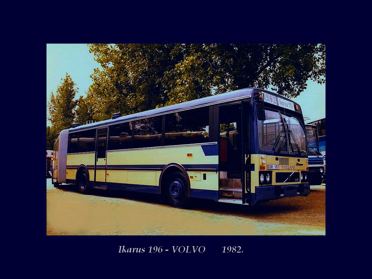 Magyar Busz, Ikarus 196 EAG - VOLVO 1982.