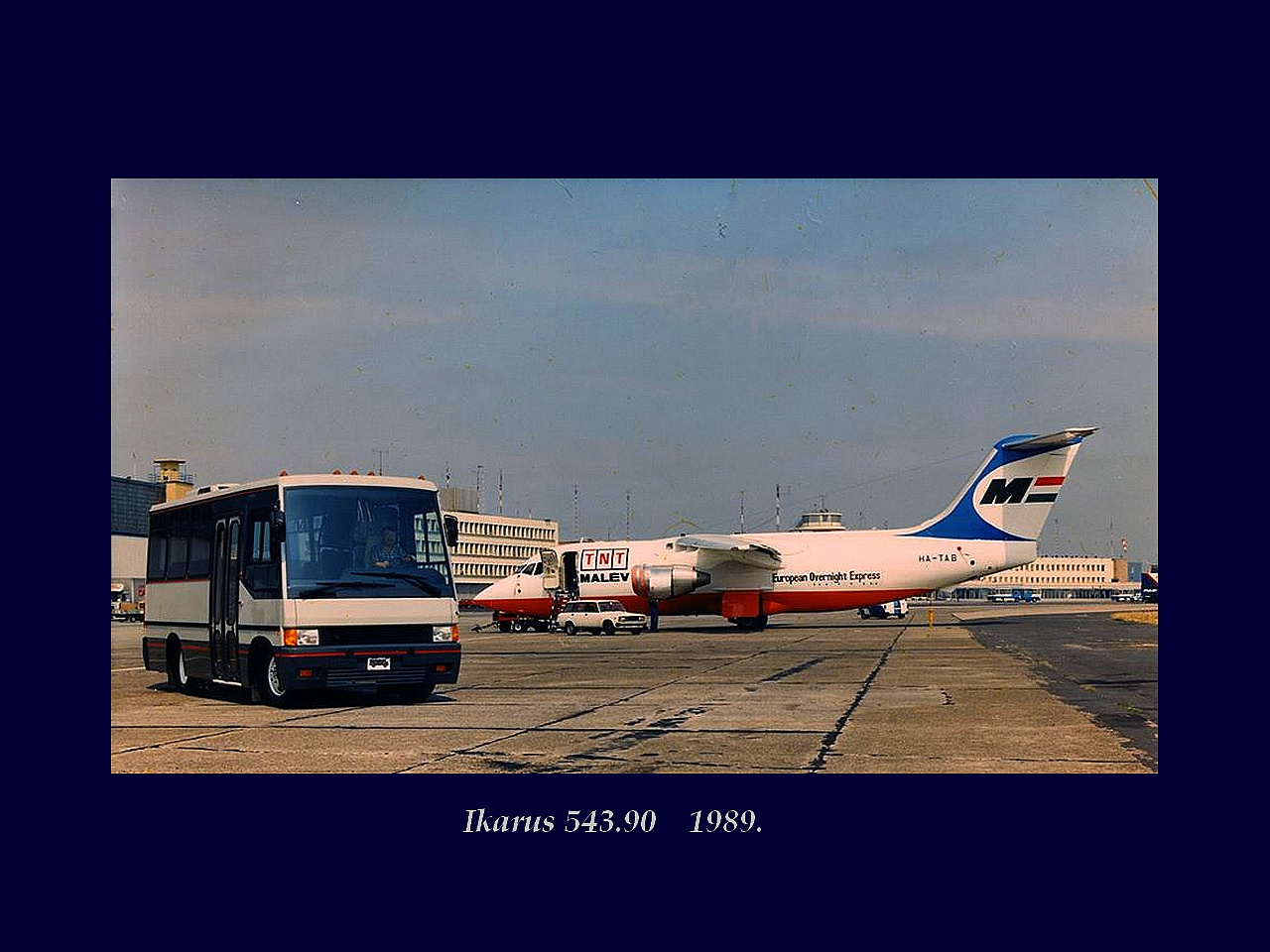 Magyar Busz, Ikarus 543.90 1989 Houston