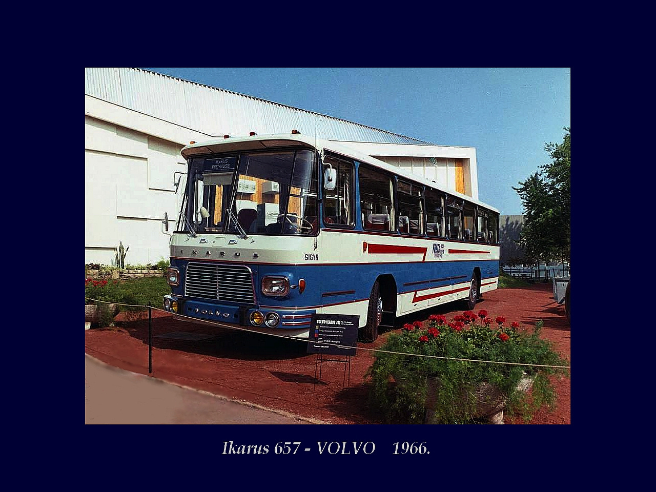 Magyar Busz, Ikarus 657 - VOLVO 1966.