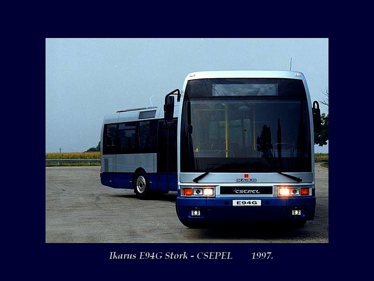 Magyar Busz, Ikarus E94G Stork Csepel 1997.