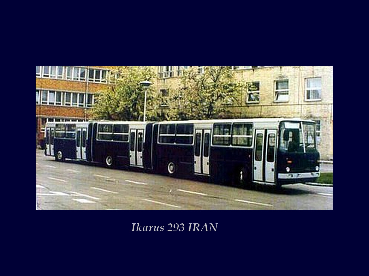 Magyar Busz, Ikarus 293 in the Iran